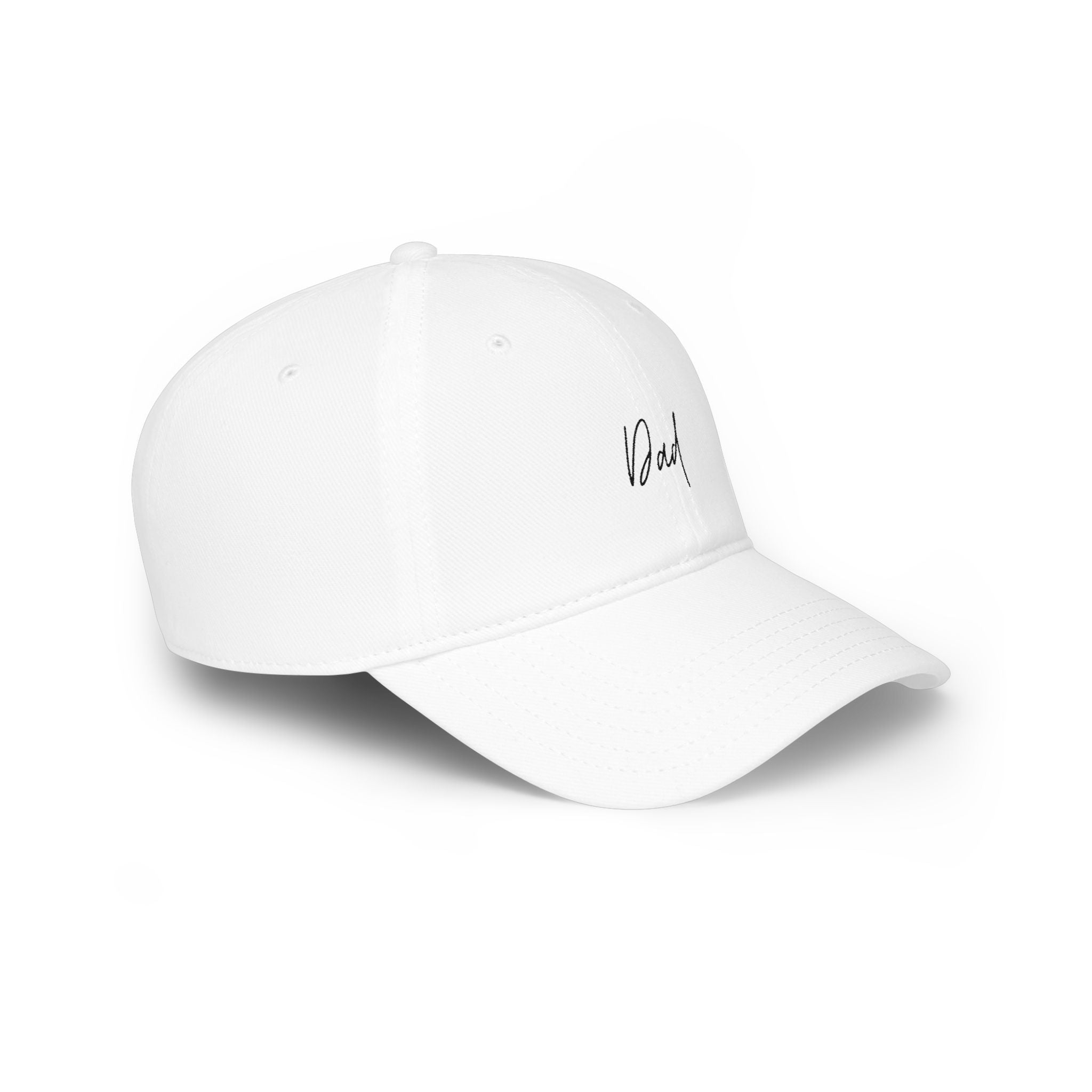 Dad Script Embroidered Cap with Father First logo