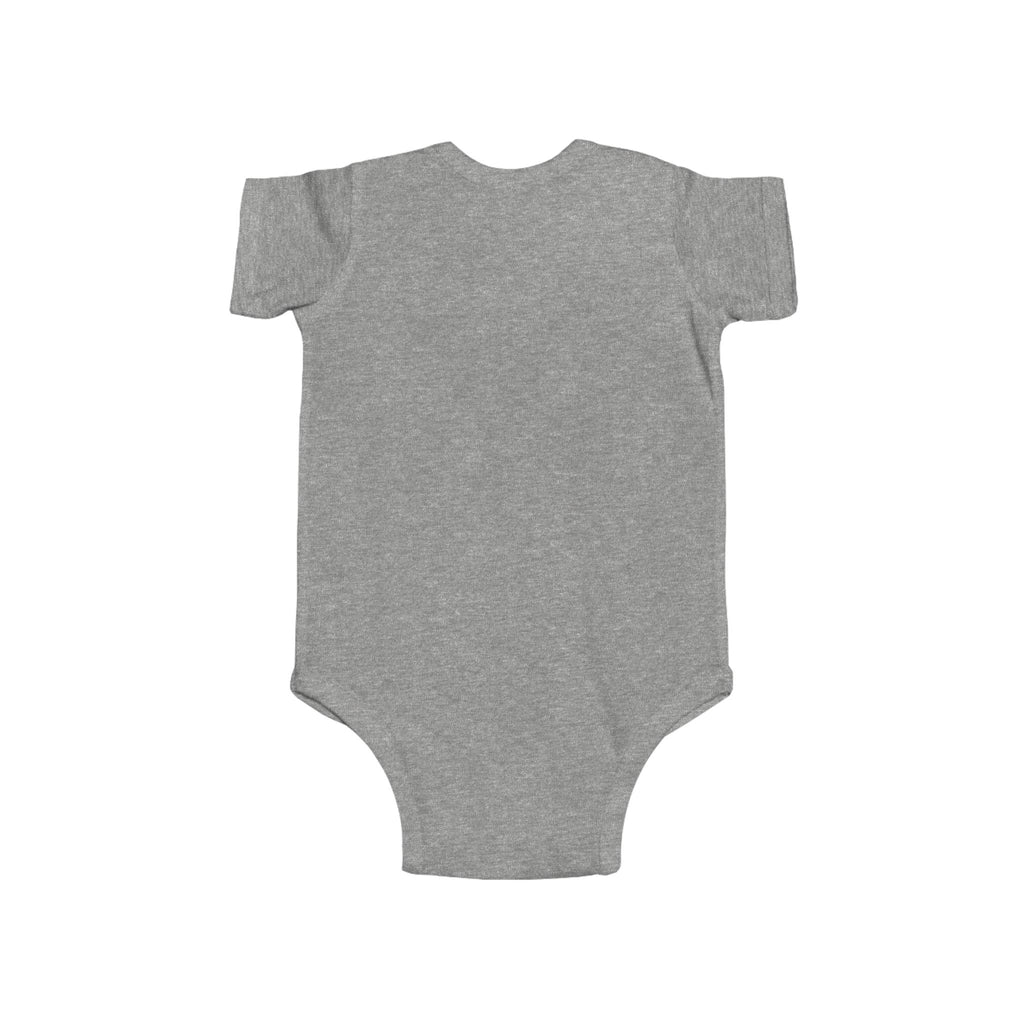 Kid First Infant Bodysuit – Minimalist Baby Onesie with 'KID FIRST' Text