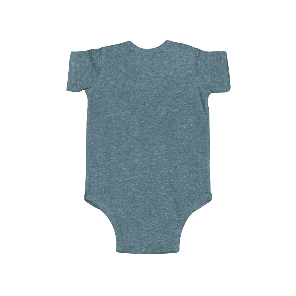 Kid First Infant Bodysuit – Minimalist Baby Onesie with 'KID FIRST' Text