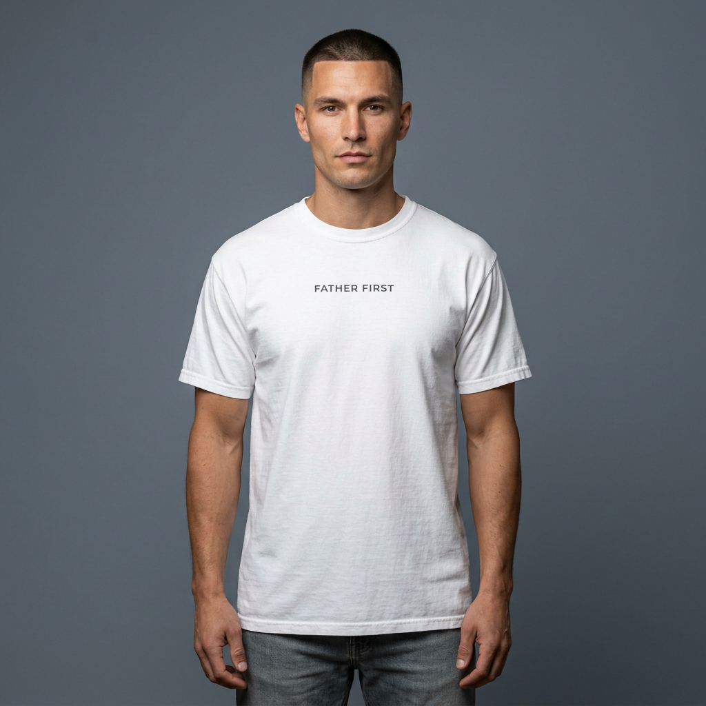 Father First™ Minimalist Tee