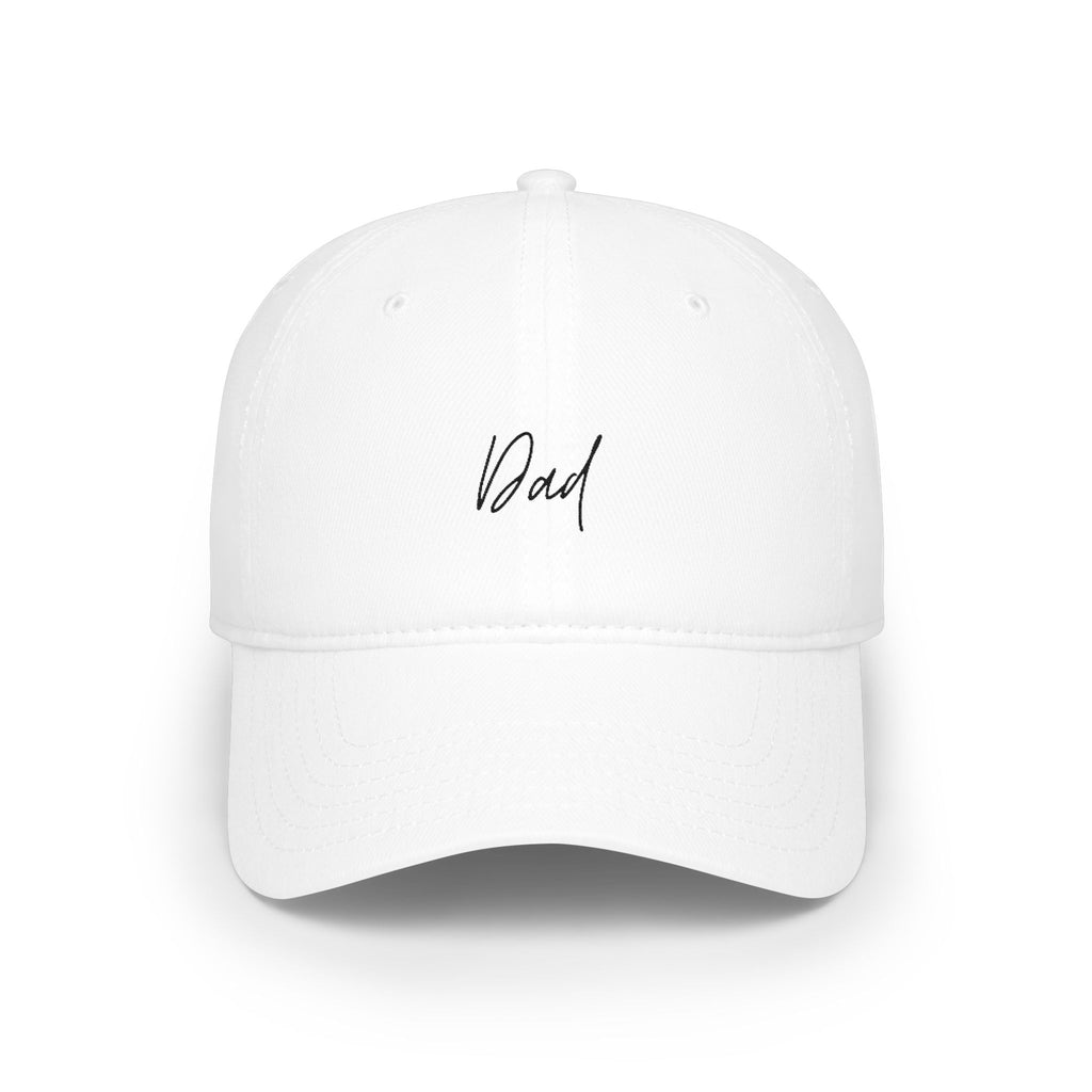 Dad script embroidery Baseball Cap