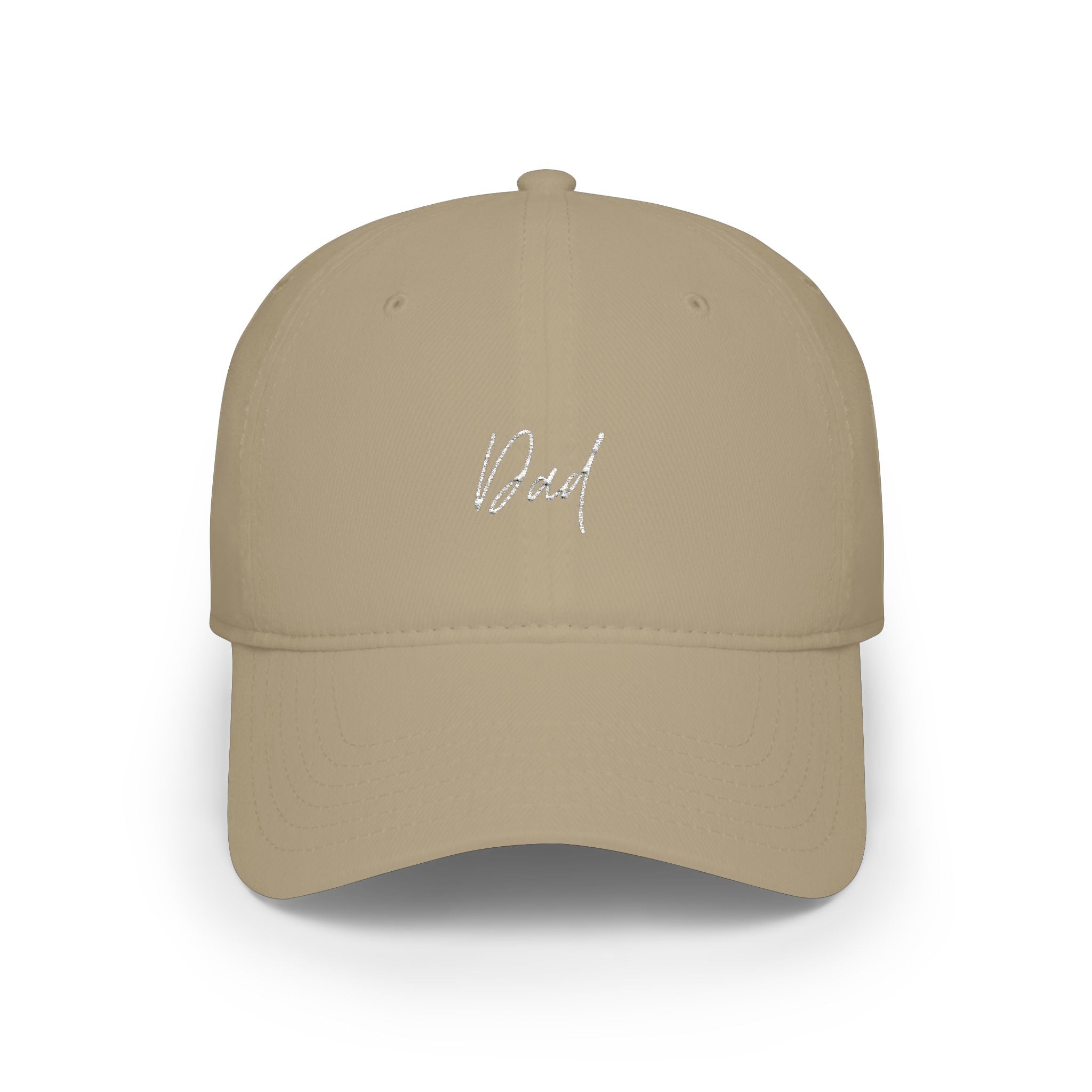 Dad script embroidery Cap